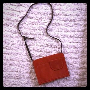 Madewell suede cross body bag